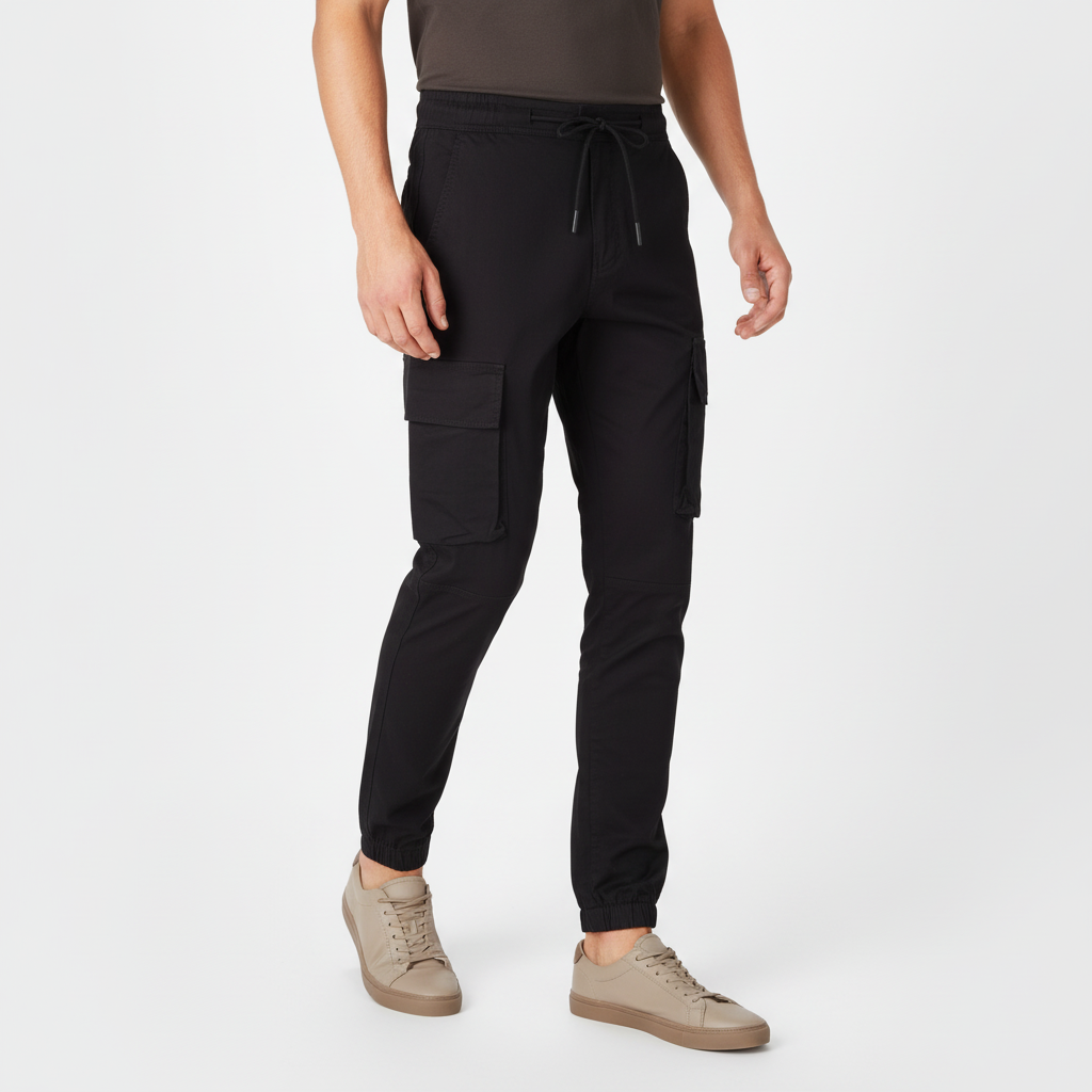 Men Chino Cargo Jogger