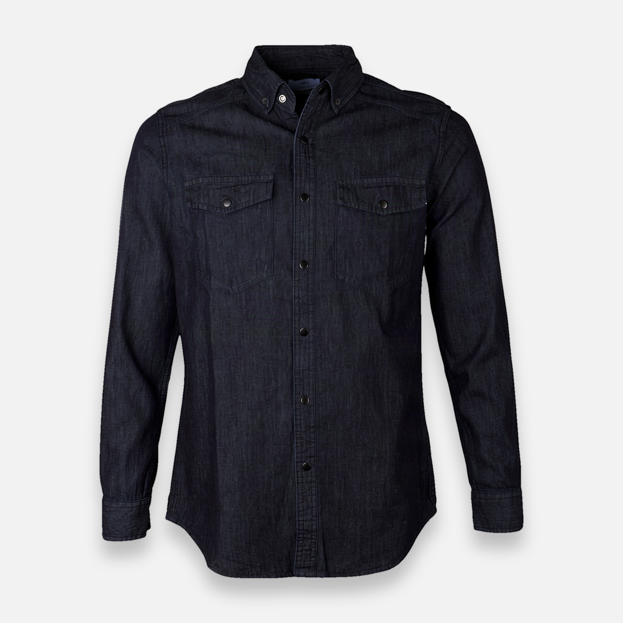 Men Denim Shirt Long Sleeve