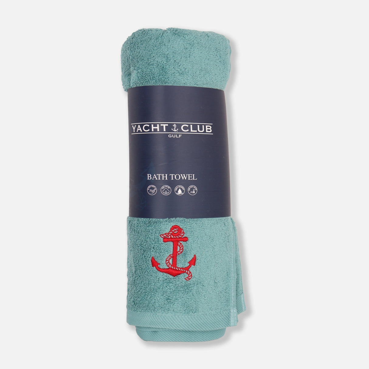 Solid Plain Terry Bath Towel