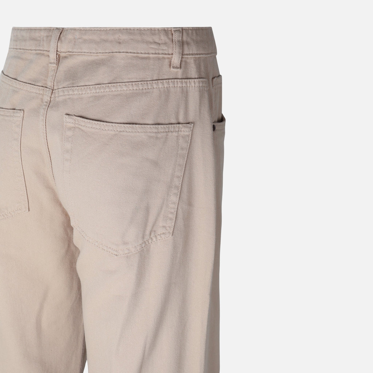 Womens Straight Mid Waist Pants Jeans