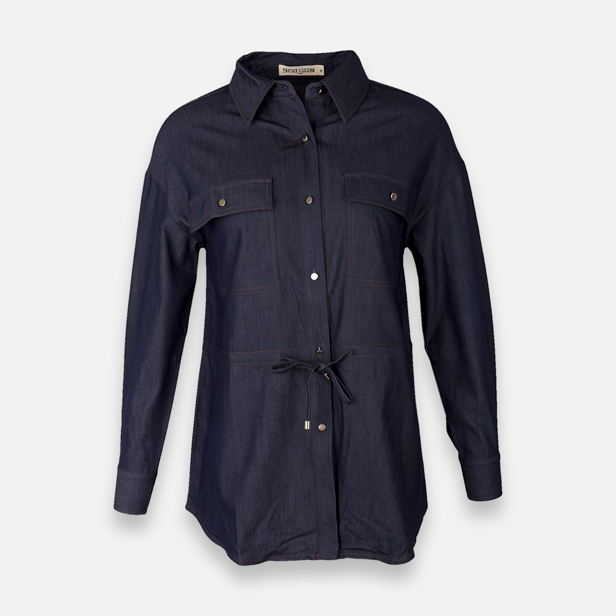 Women Shirt Denim Long Sleeve