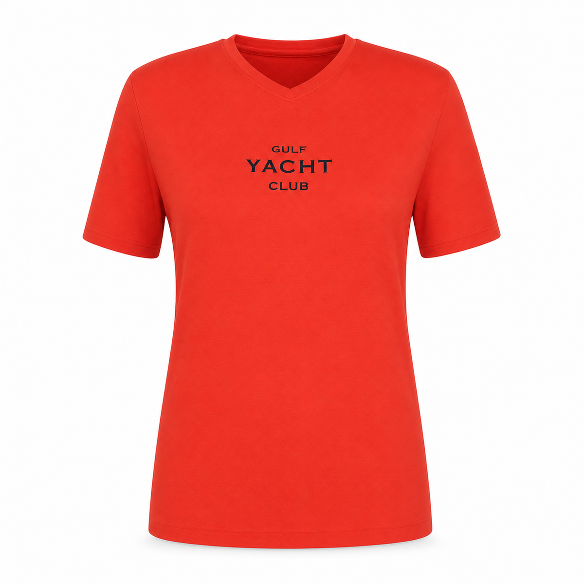 Women Basic V-Neck Short Sleeve T-Shirt