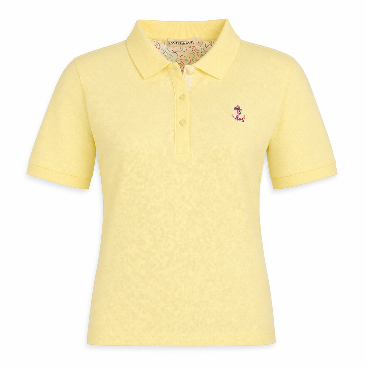 Women Basic Pique Polo T-Shirt