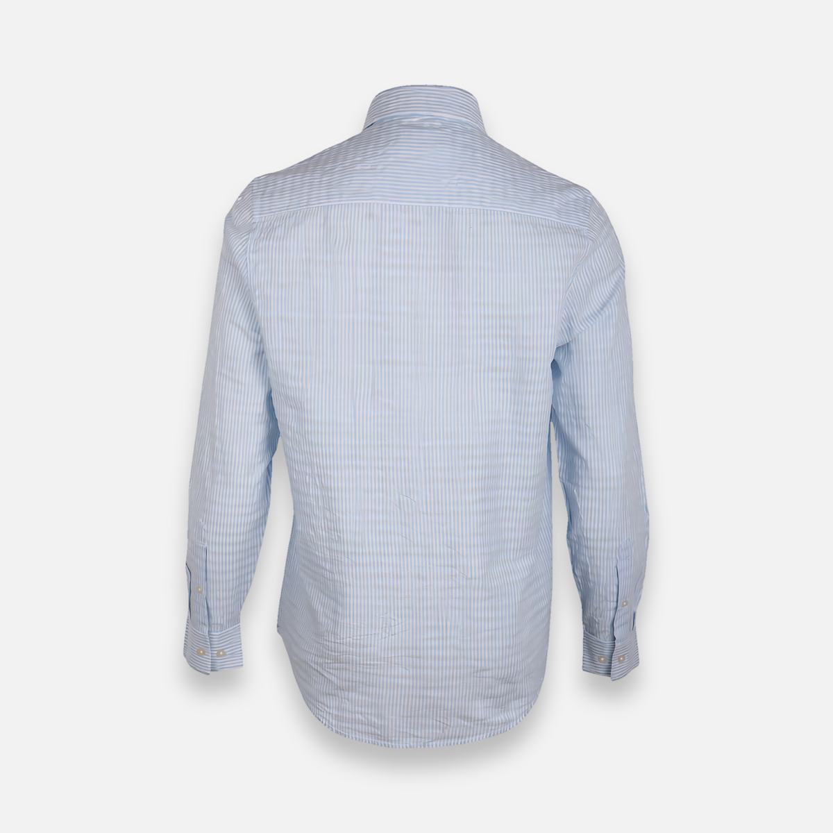 Men Striped Shirt Long Sleeve