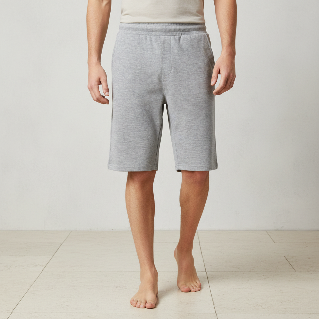 شورت رياضي بقصة عادية رجالي