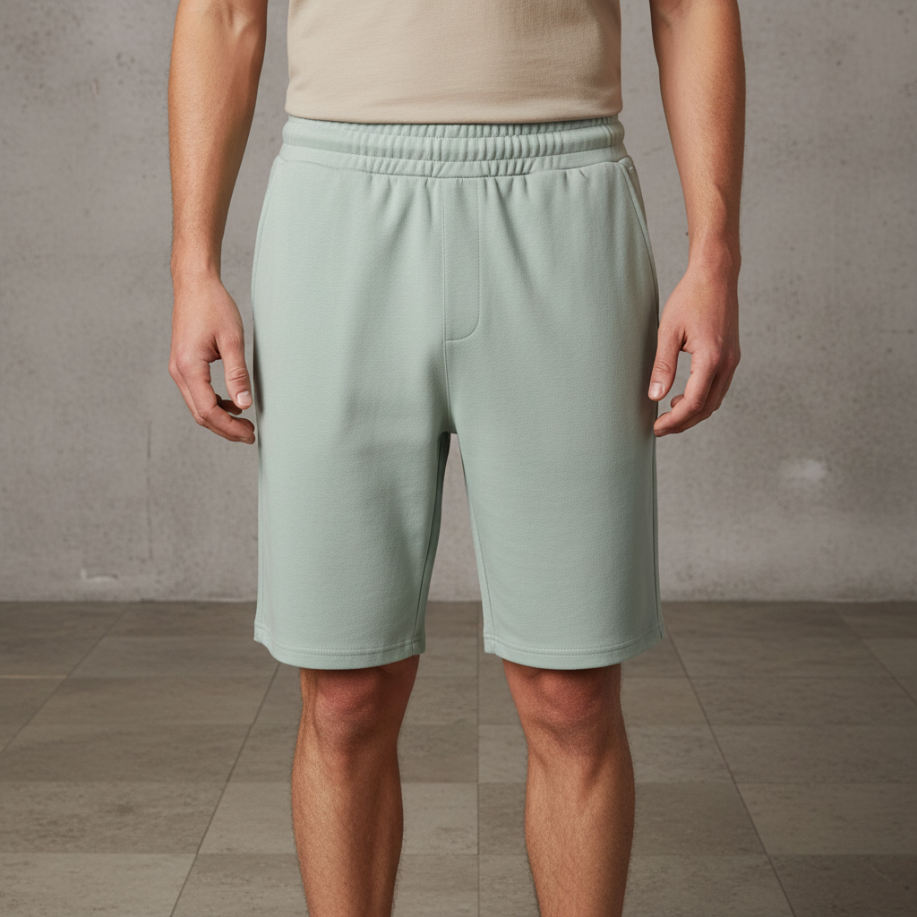 شورت رياضي بقصة عادية رجالي