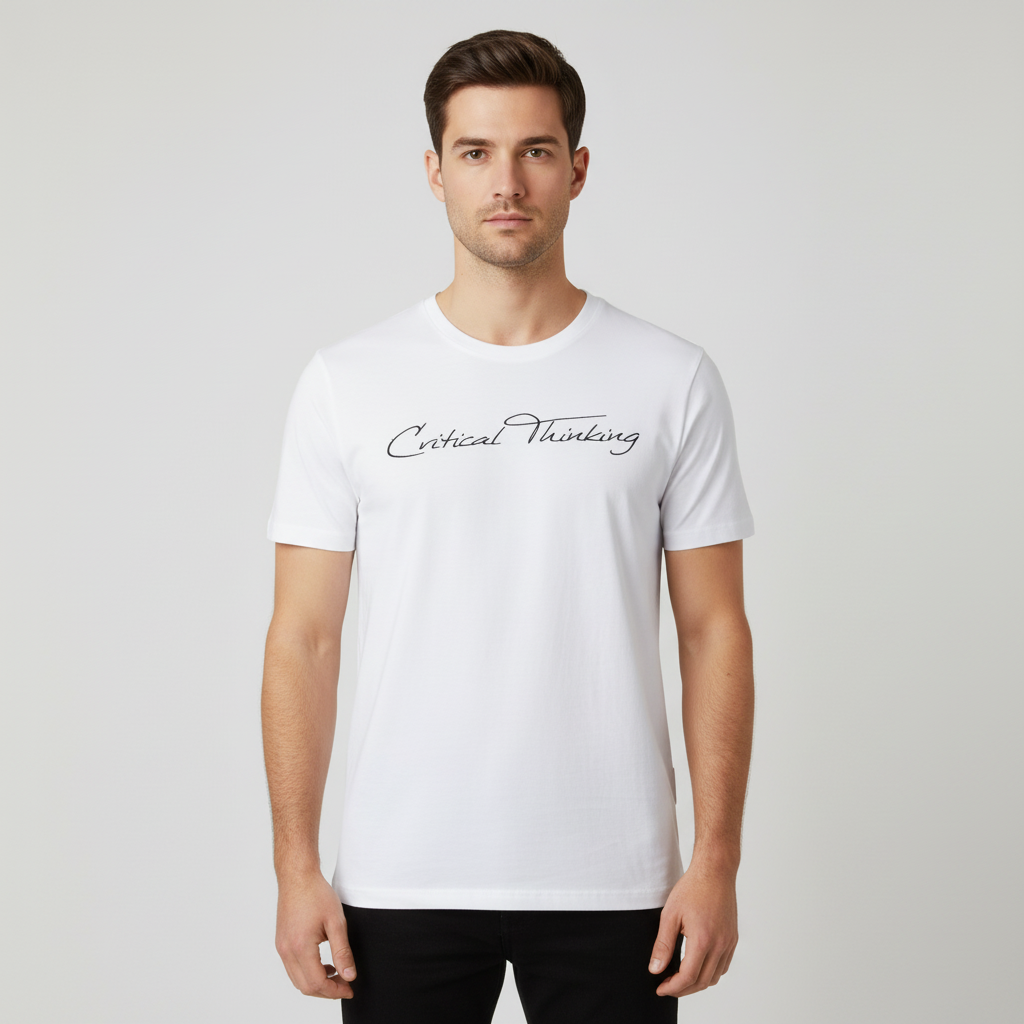 Men T-Shirt Round Neck