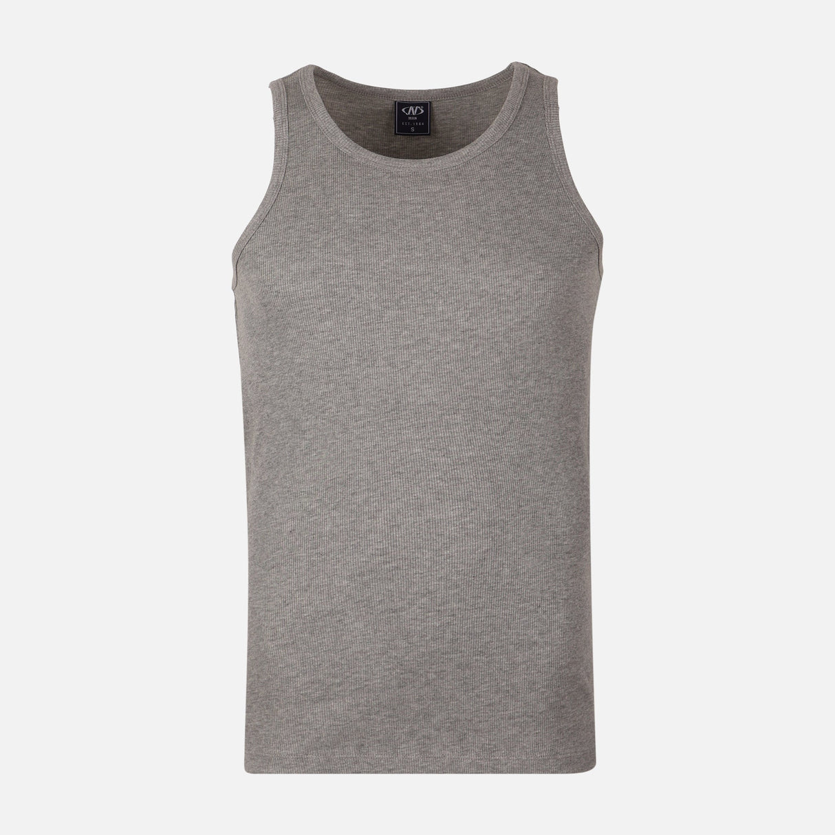 Men Basic Ribbed Tank Top