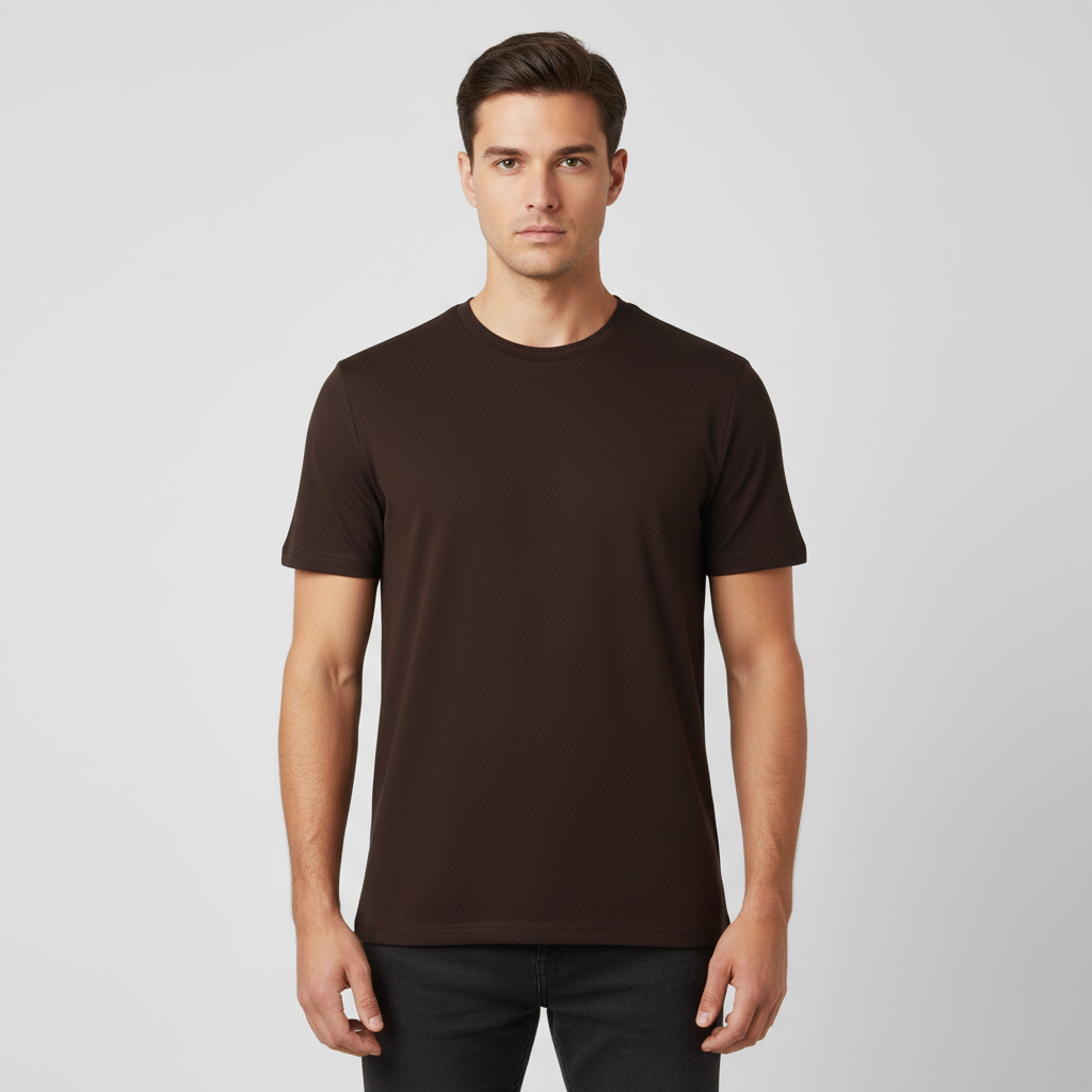Men T-Shirt Round Neck