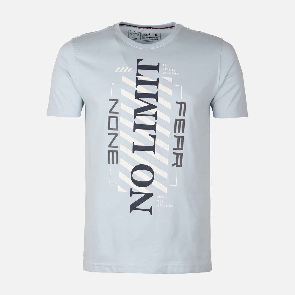 Men Bsc Graphic T-Shirt R-Neck Short Sleeve
