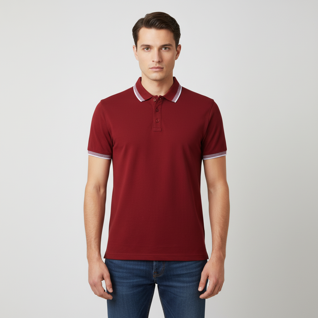 Men Short Sleeve Polo