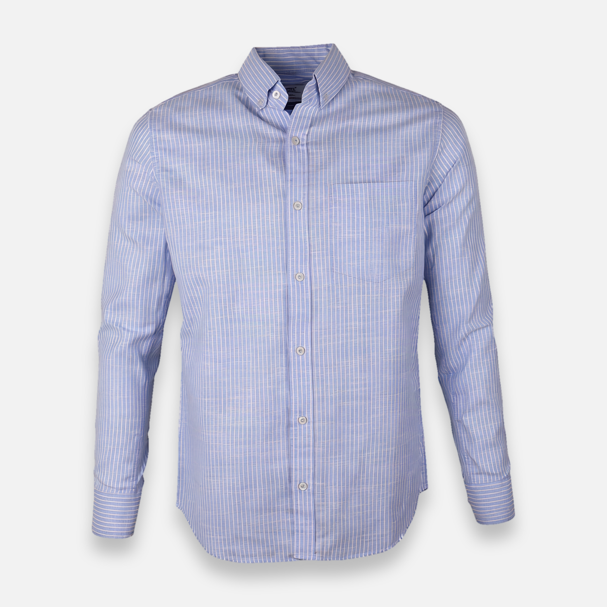 Men Linen Formal Shirts Long Sleeve
