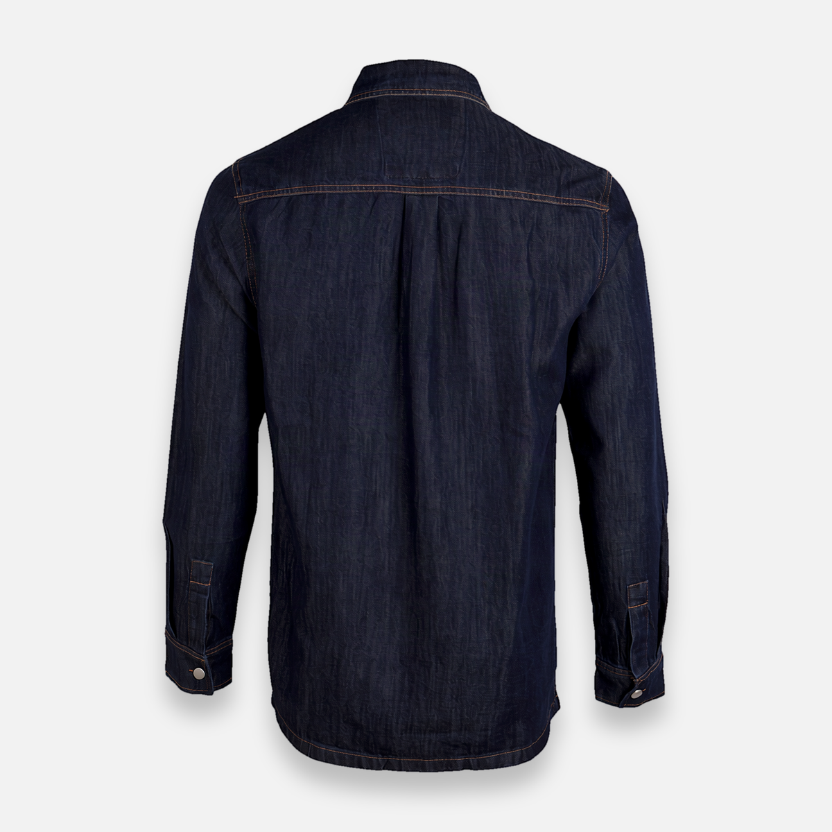 Men Denim Shirt Long Sleeve