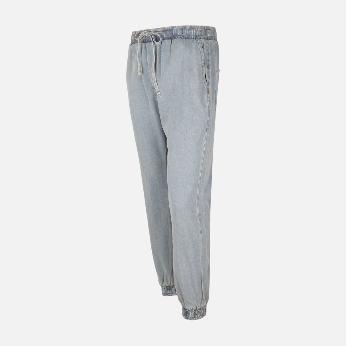 Mens Denim Cargo Pants Jeans