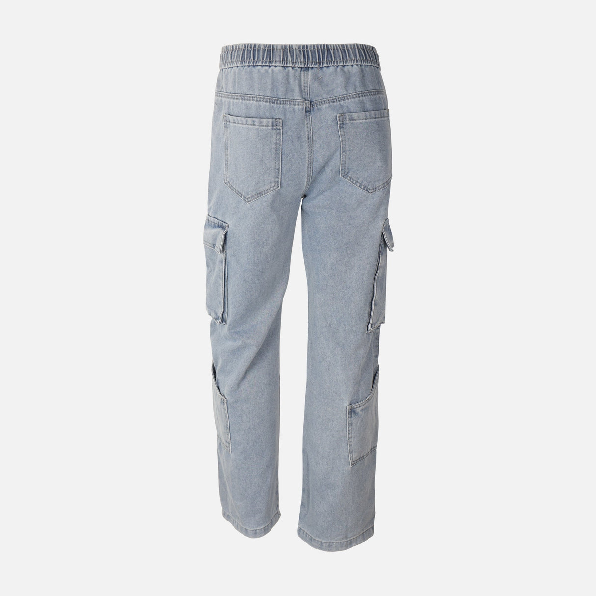 Men Denim Cargo Jogger