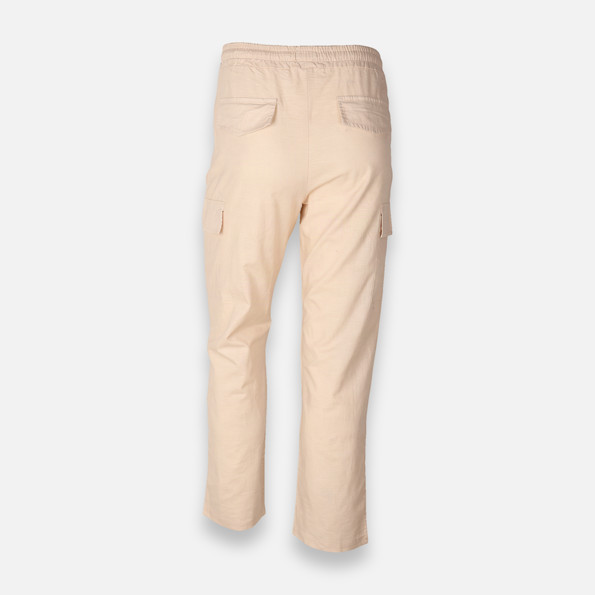 Men Linen Cargo Pants
