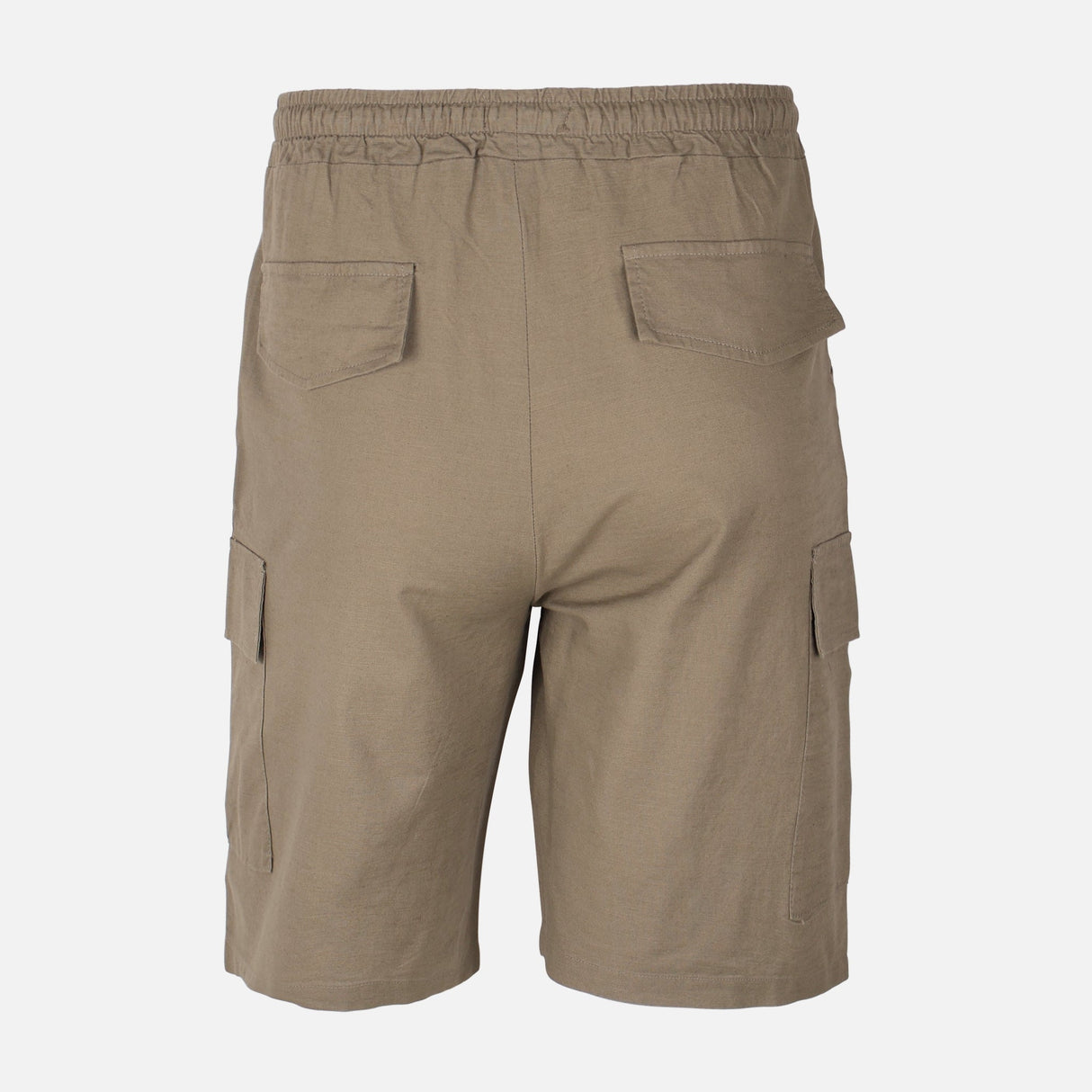 Men Linen Cargo Shorts