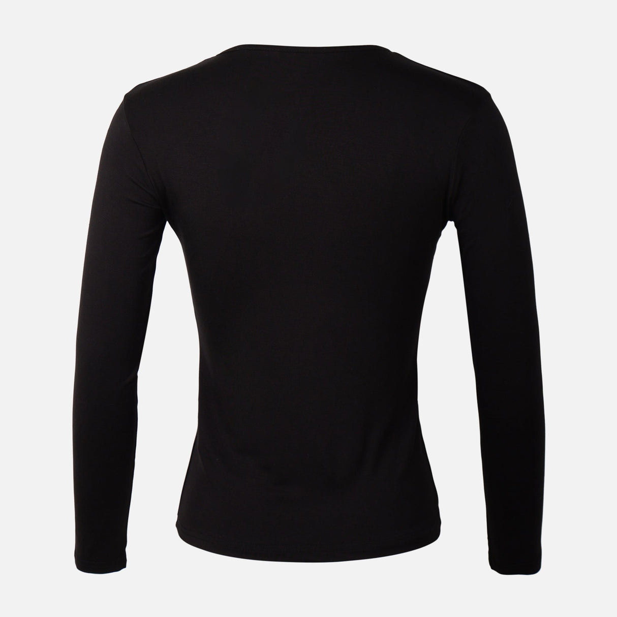 Women Basic Viscose Crewneck Long Sleeves