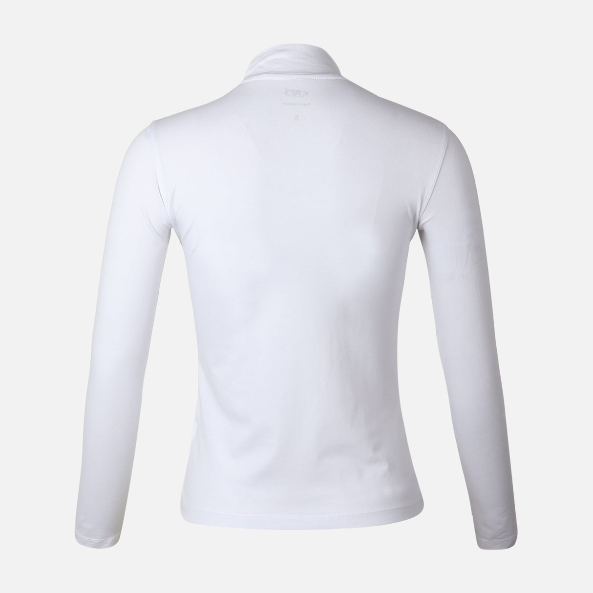 WOMEN BASIC COTTON HIGHNECK LONG SLEEVE TEE