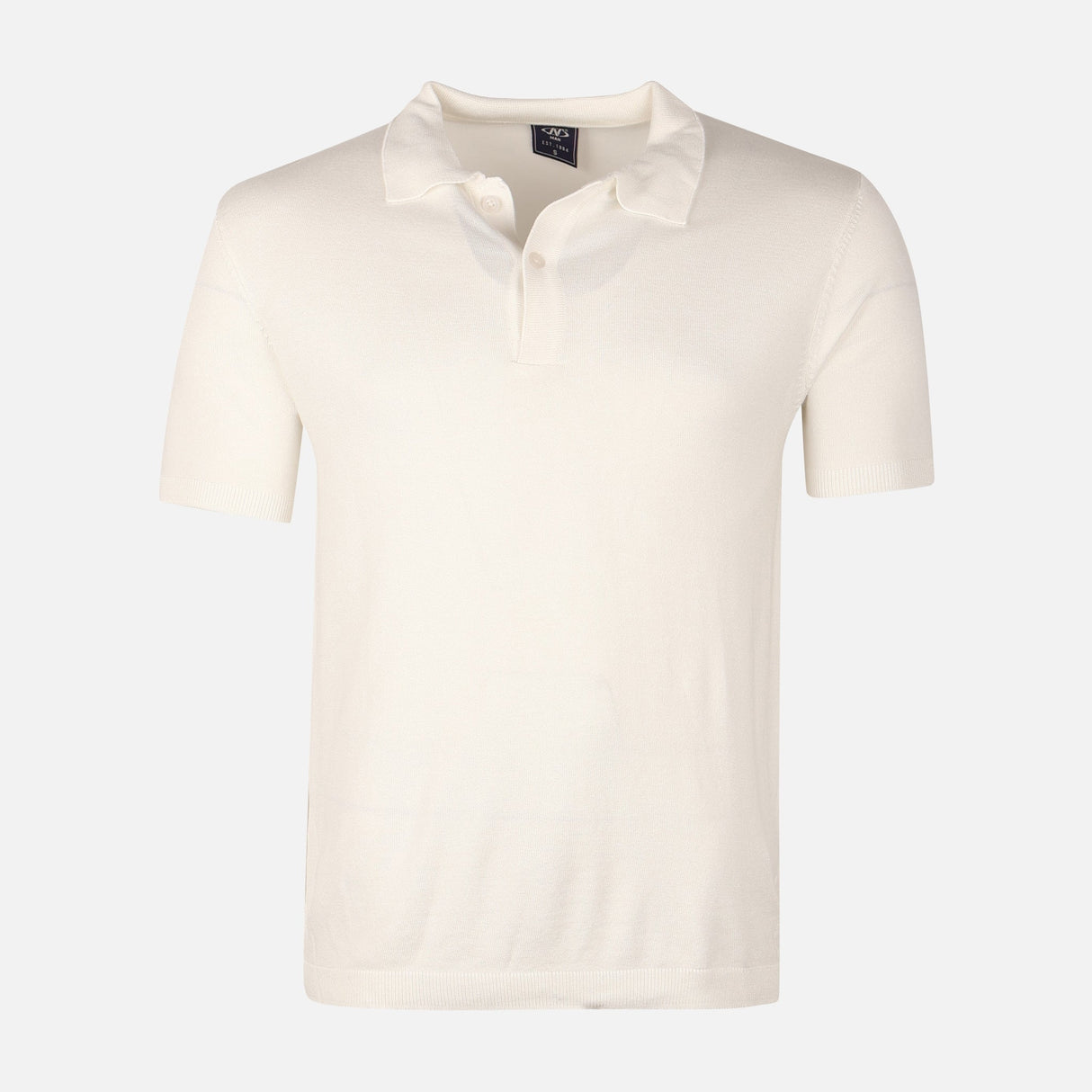 Mens Flat Knit Polo T-Shirt