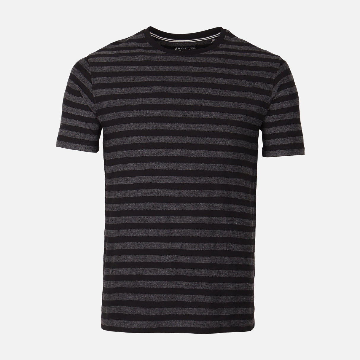 Men Structured T-Shirt Short Sleeve