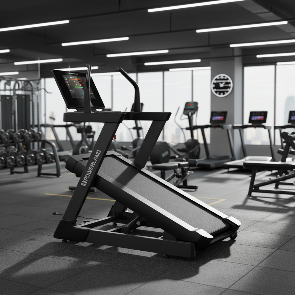 Electronic Treadmill With Tft Touchscreen – Smart Home Fitness Machine