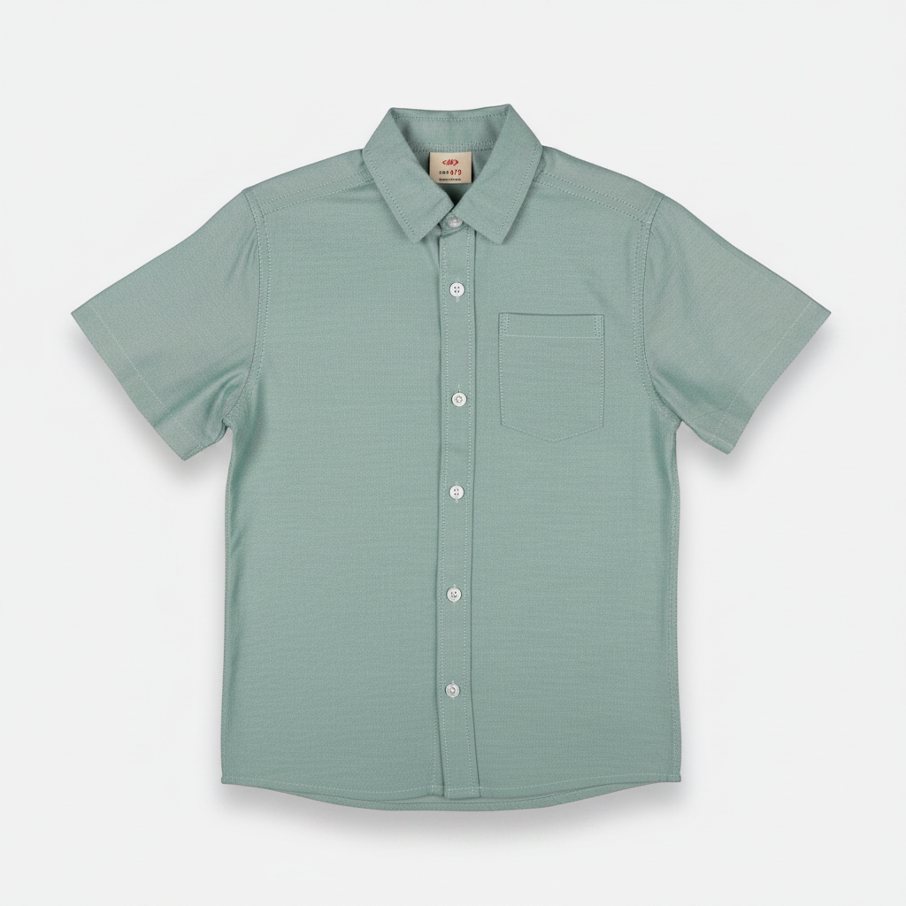 Boys Oxford Shirt Short Sleeve