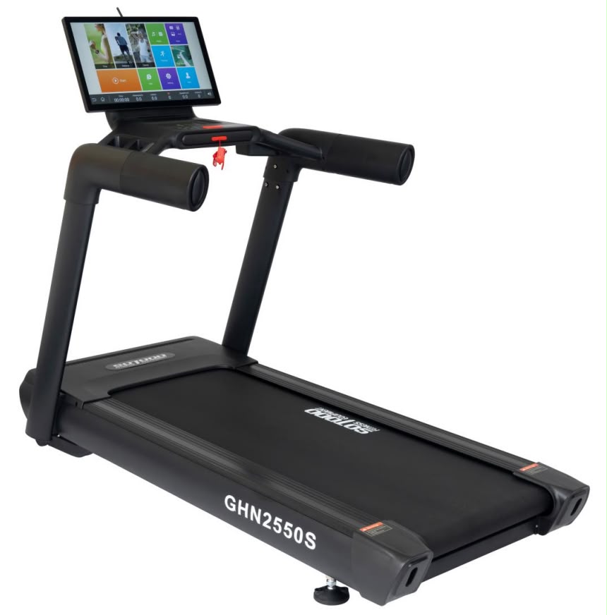 GHN-2550S Electric Treadmill With 3HP Ac Motor And Display Screen