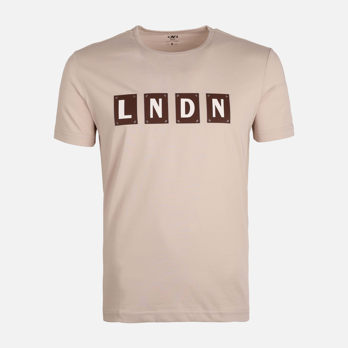 Men T-Shirt Round Neck Short Sleeve