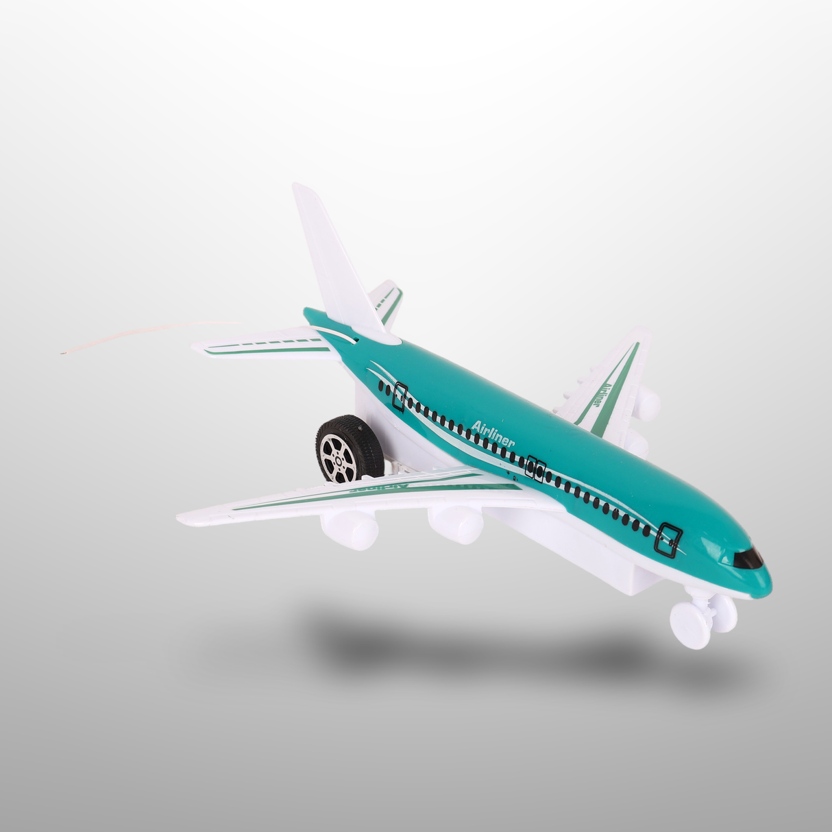 RC Airplane Toy – 27MHz 2-Channel Remote Control Airliner