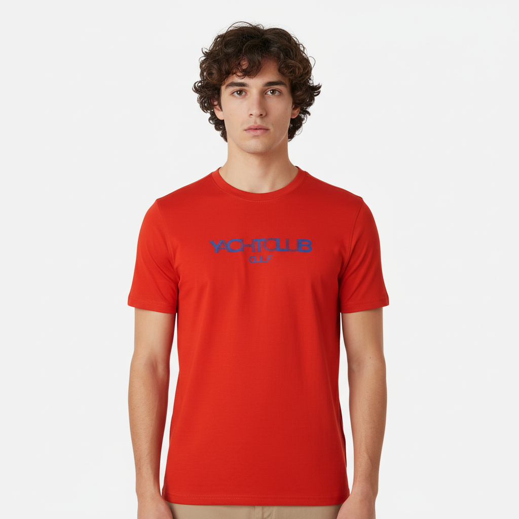Men Basic T-Shirt Round Neck