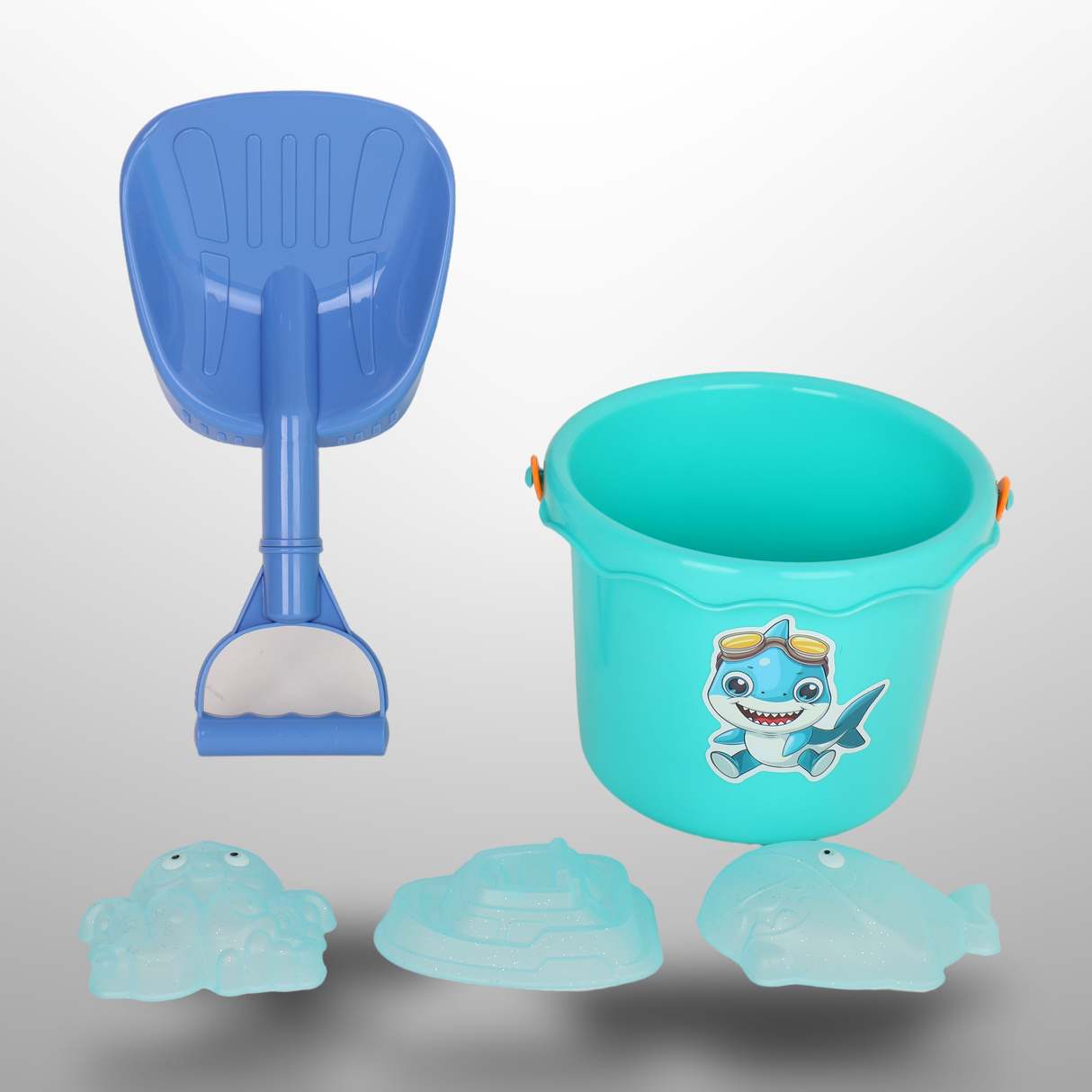 Kids Beach Toys Bucket Sets 5Pcs