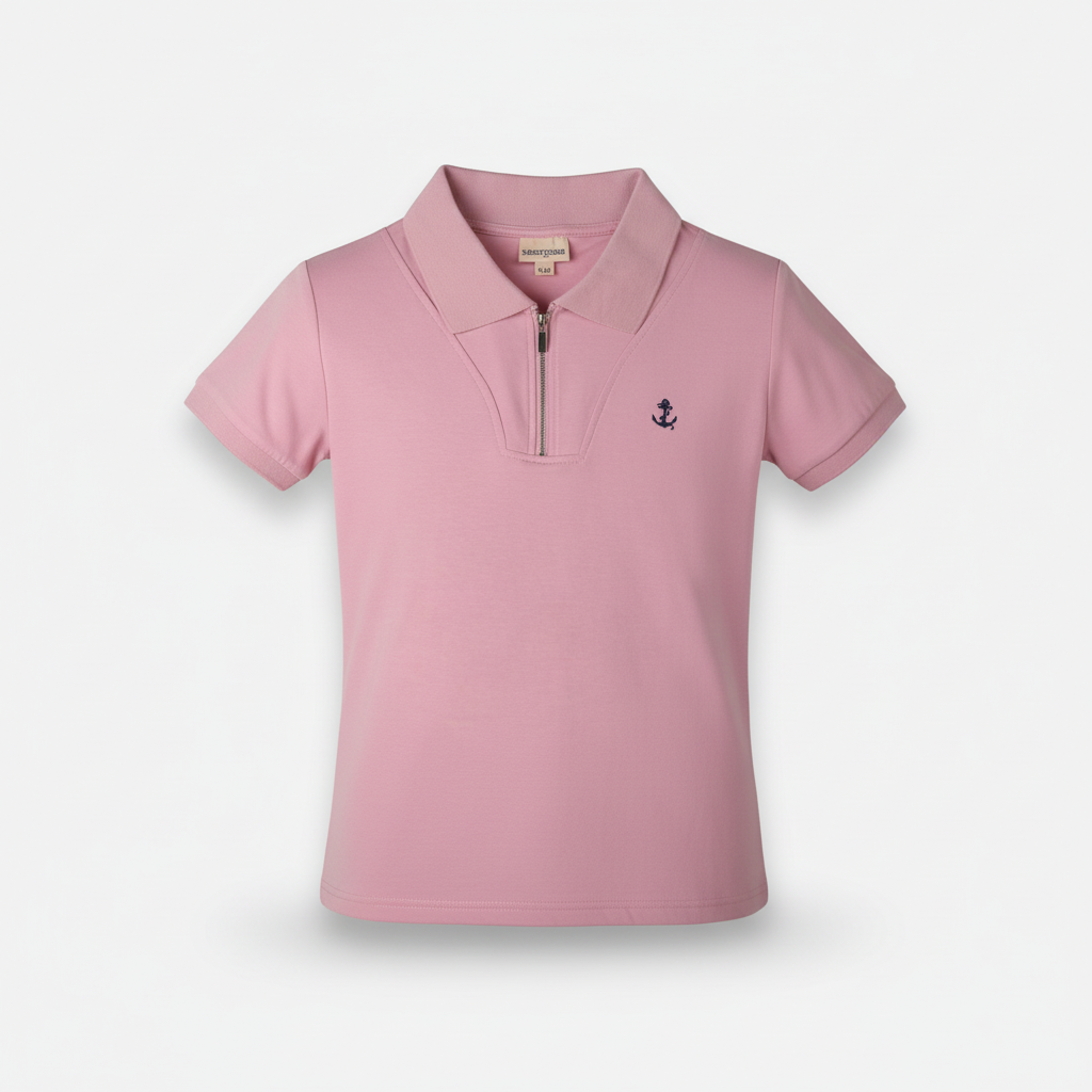 Girls Collared T-Shirt