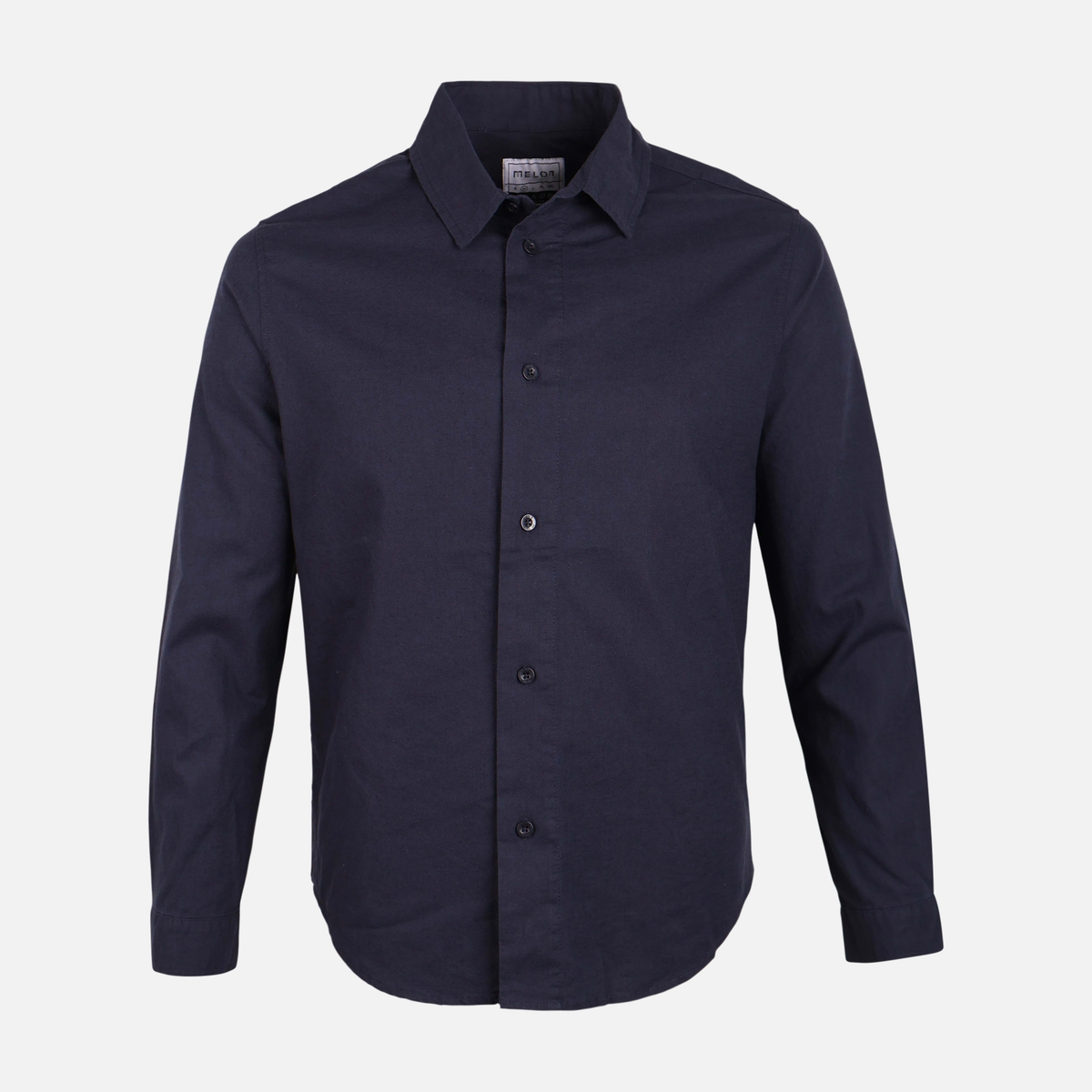 Men Casual Linen Shirt Long Sleeve