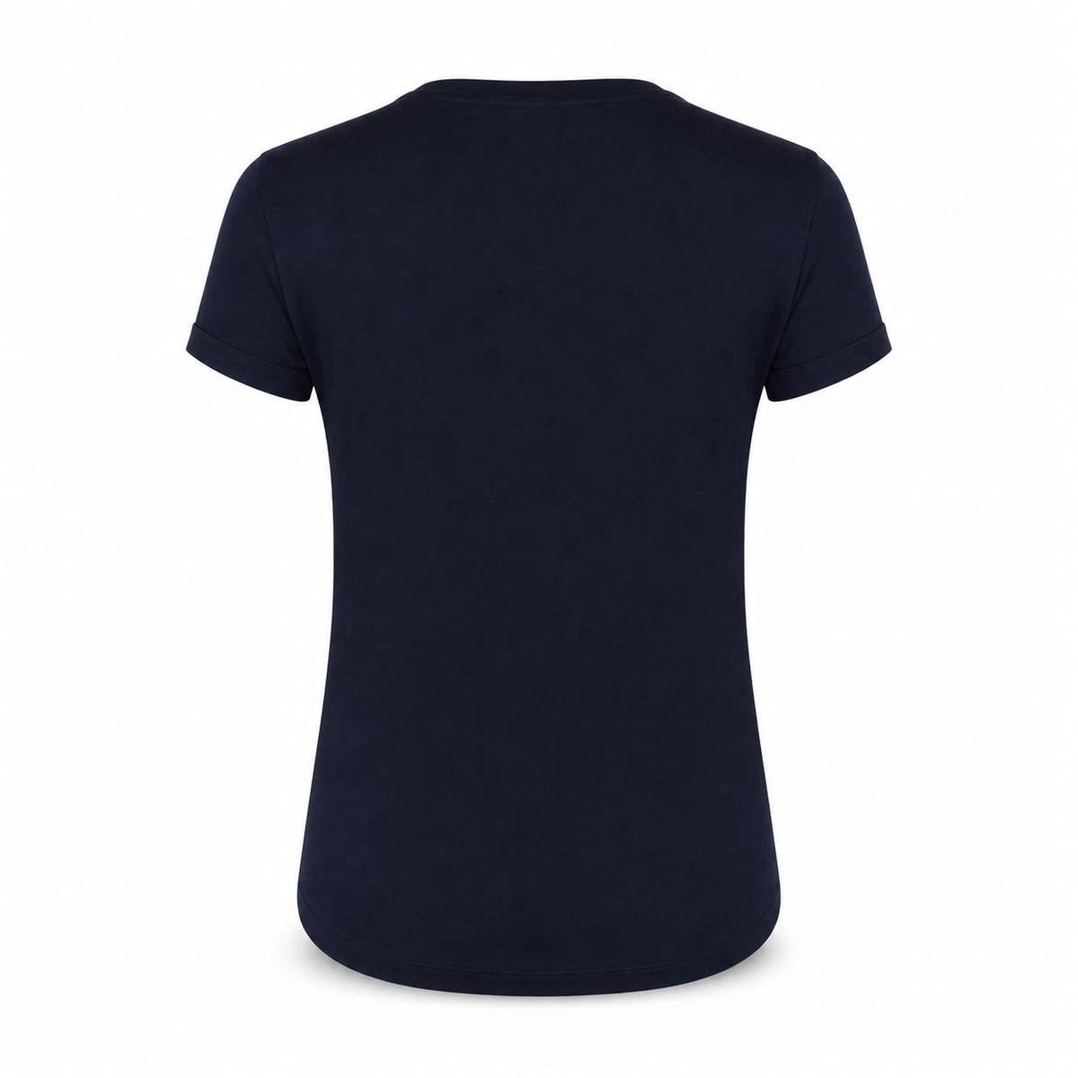 Women Rolled Sleeve Graphic T-Shirt