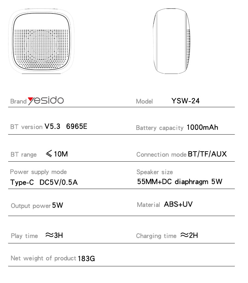 Mini Speaker V5.3