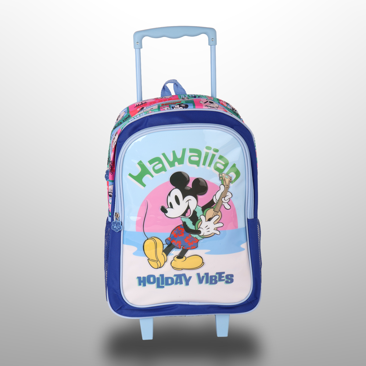 Mickey Mouse Hawaiin 5 In 1 Trolley School Set 18 Inch