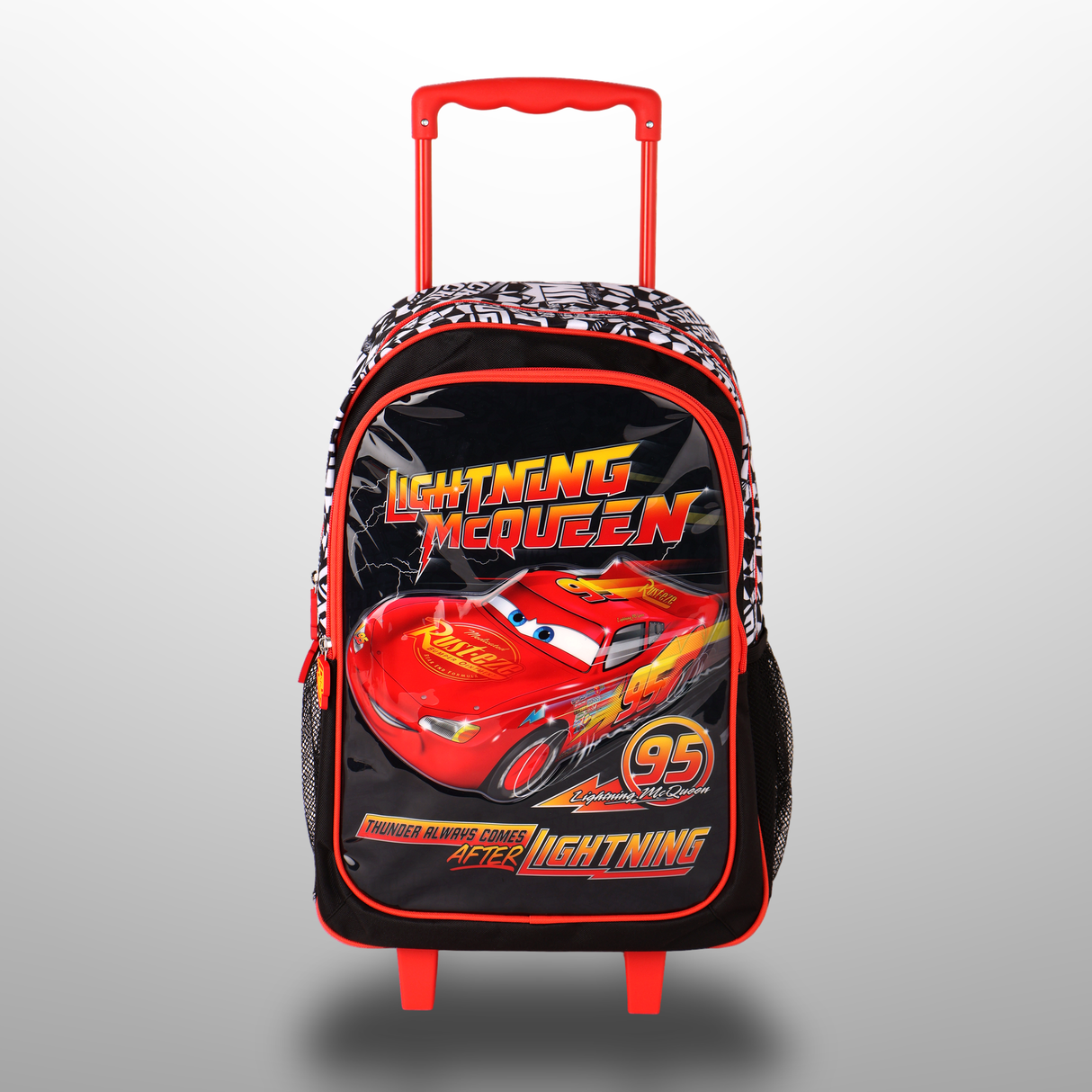 Cars Thunder 5 In 1 Trolley School Set 18 Inch