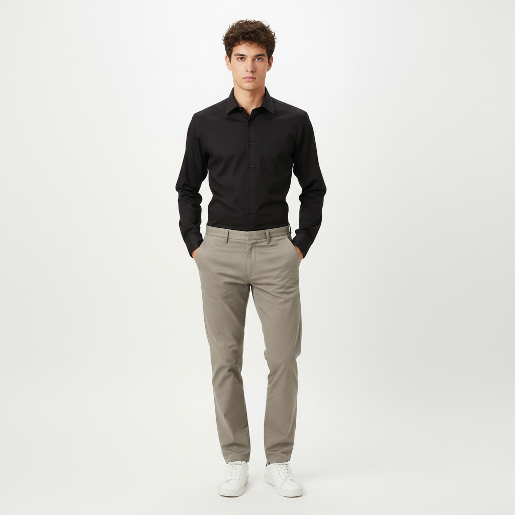 Men Shirt Long Sleeve