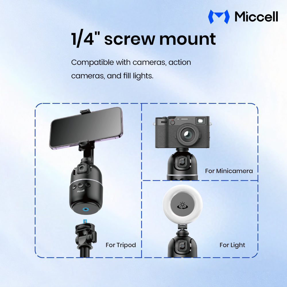 360° Ai Face Tracking Phone Mount