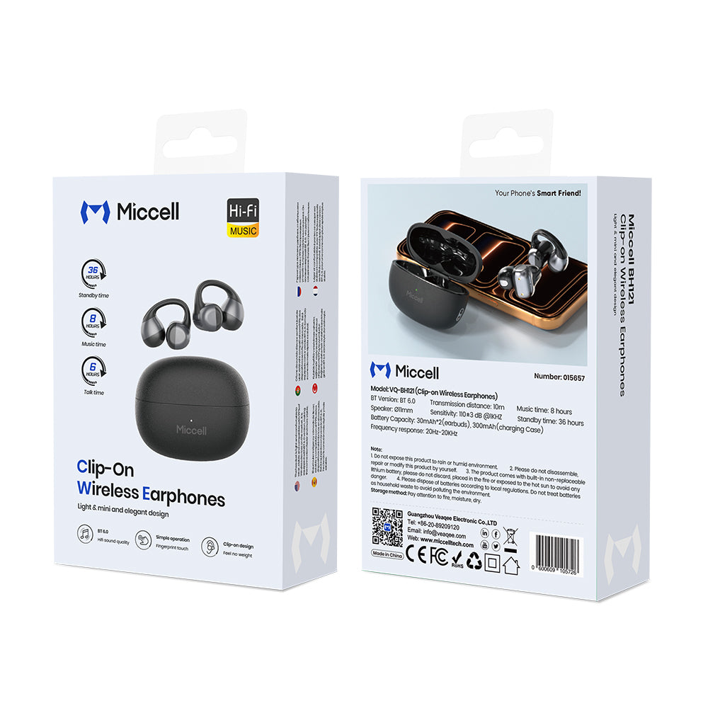 Bluetooth 6.0 Tws Earbuds - Black