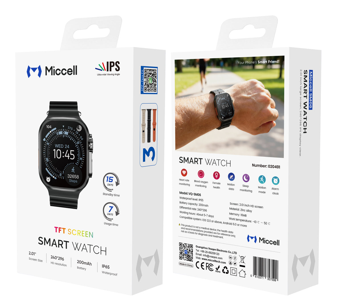 Smart Watch 49 Mm + 3 Straps