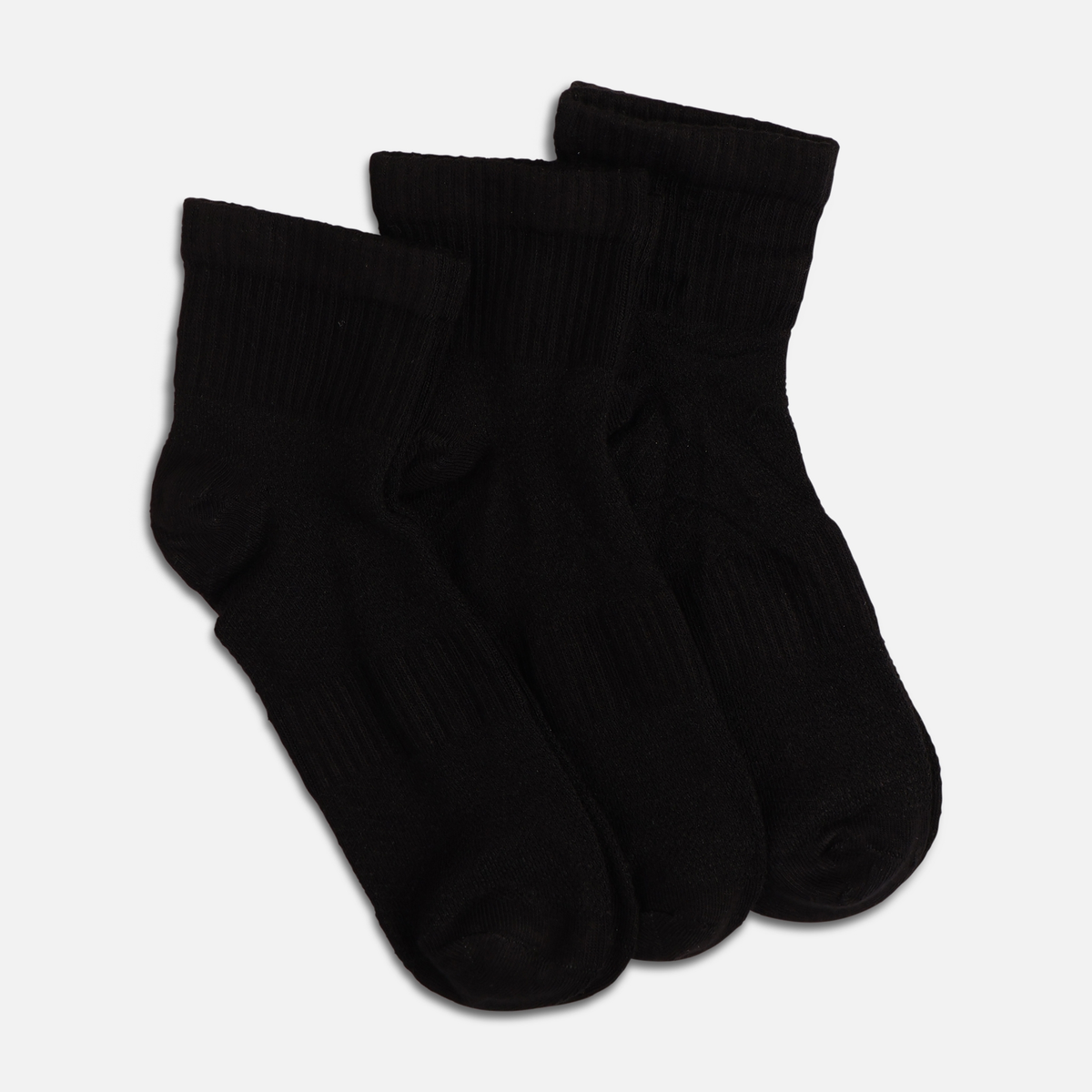 Boys Quarter Socks 3 Pairs