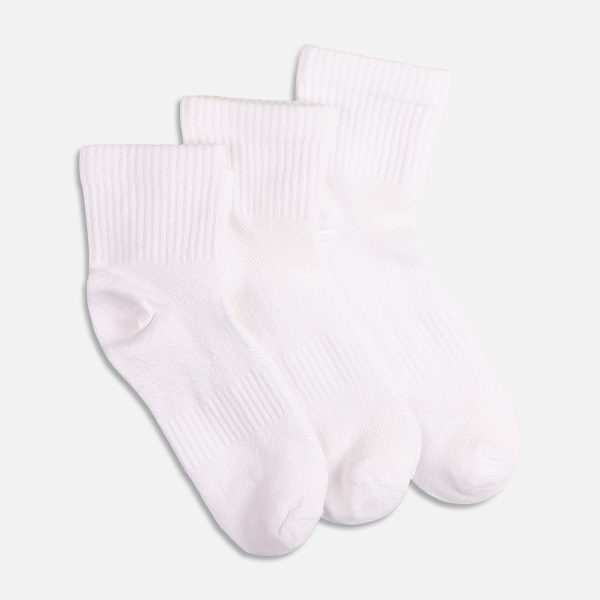 Boys Quarter Socks 3 Pairs