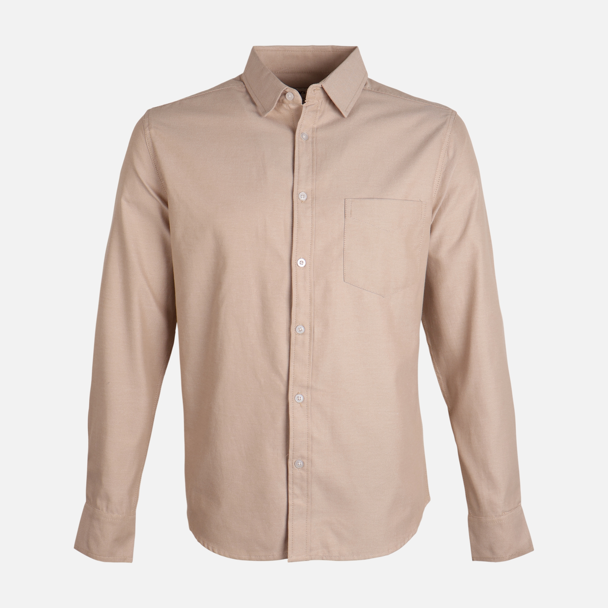 Men Basic Oxford Shirt Long Sleeve