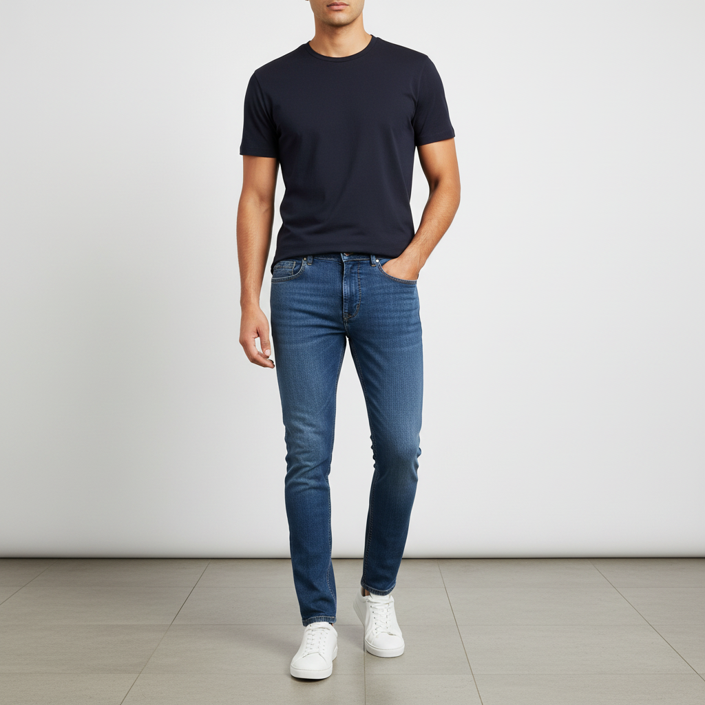 Men Denim Pant Jeans Tappered Fit