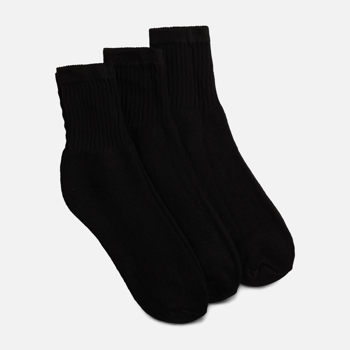 Men Sports Quarter Socks 3 Pairs