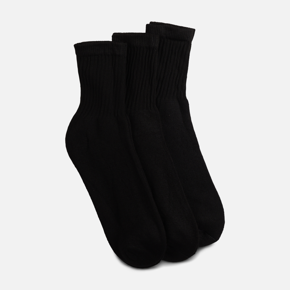 Men Sports Quarter Socks 3 Pairs