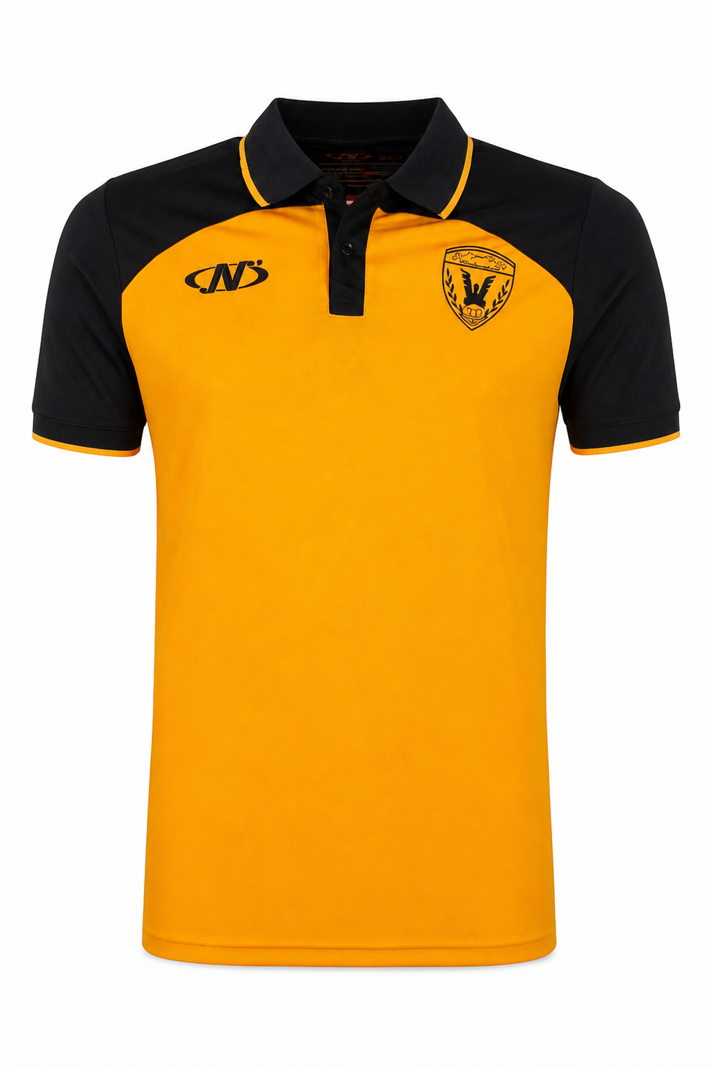 Mens Qadsia T-Shirt Polo - ORANGE
