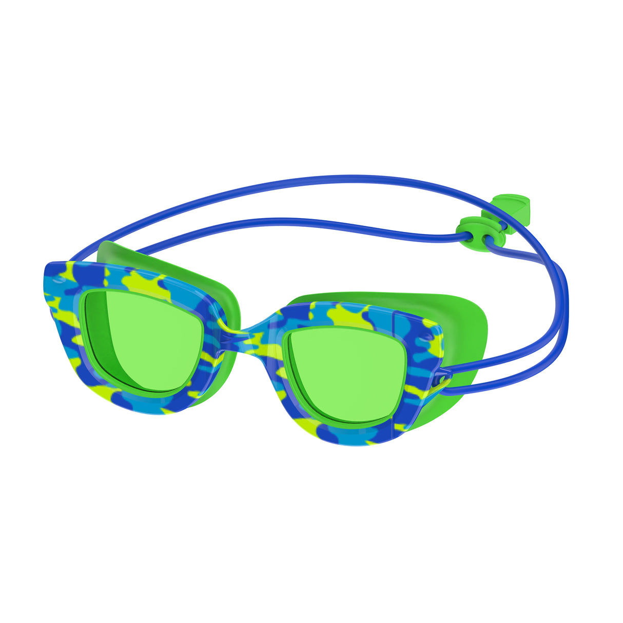 Kids Swimming Goggles Sunny G Pop Seaside Print